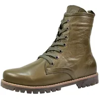 Andrea Conti Damen Stiefelette Boot Schnürung Leder Profilsohle 0342847, Größe:42 EU, Farbe:Mehrfarbig