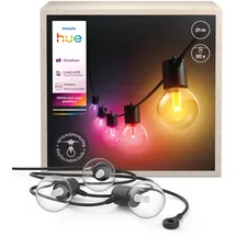Philips Lichterkette 21 m IP65 30 LEDs schwarz