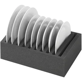 PRO PLUS Geschirrhalter 34 x 25 cm anthrazit