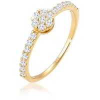 Elli PREMIUM Elli PREMIUM Ring Verlobungsring Topas Edelstein Fein 585 Gelbgold Ringe Damen