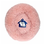 Holland Animal Care Hundekissen Let's Sleep Donut Schlafkissen beige rosa Grösse XL / ø 80 cm
