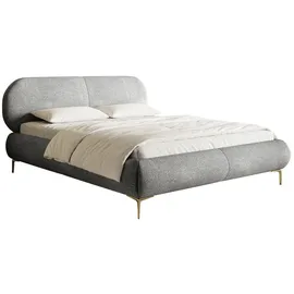 Selsey Polsterbett mit Lattenrost ¦ grau ¦ Maße (cm): B: 173 H: 96