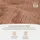 Blumtal Musselin Kupfer 135 x 200 cm + 40 x 80 cm