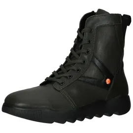 Softinos softinos Stiefelette Leder Schnürstiefelette grün 38 EU