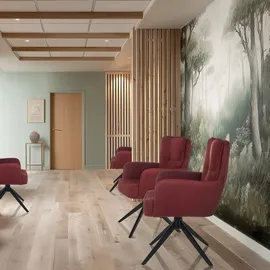 hjh living Stühle, TARUGO Stoff mit Armlehnen