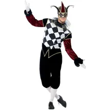 Smiffys Gothic Venetian Harlequin Kostüm Unisex M