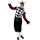 Smiffys Gothic Venetian Harlequin Kostüm Unisex M