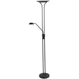 Steinhauer Deckenfluter Stehlampe Leseleuchte LED Standlampe Wohnzimmerleuchte H 180 cm