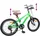 vidaXL Mountainbike 24 Zoll RH 0 cm Grün