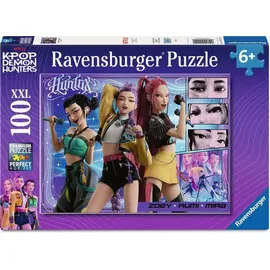 Ravensburger Kinderpuzzle 100 XXL Teile - KPop Demon Hunters - Happy fans, happy Honmoon!