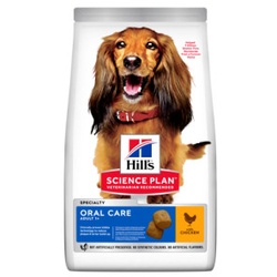 Hill's Adult Oral Care Huhn Hundefutter 2 x 12 kg