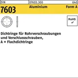 OEM Flachdichtring DIN 7603 10x13,5x1 Aluminium