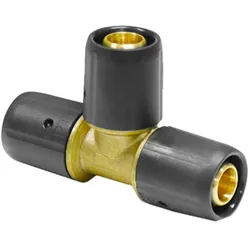 Steckfitting, Pipetec, T-Stück, DVGW - Zulassung (Ausführung: 16 mm)