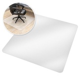 Tectake Bodenschutzmatte für Bürostühle«, 1-St. weiß quadratisch - 120.0 cm x 120.0 cm x 0.18 mm