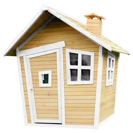Axi Alice Spielhaus Braun - Weiß 157 x 144 x 146 cm