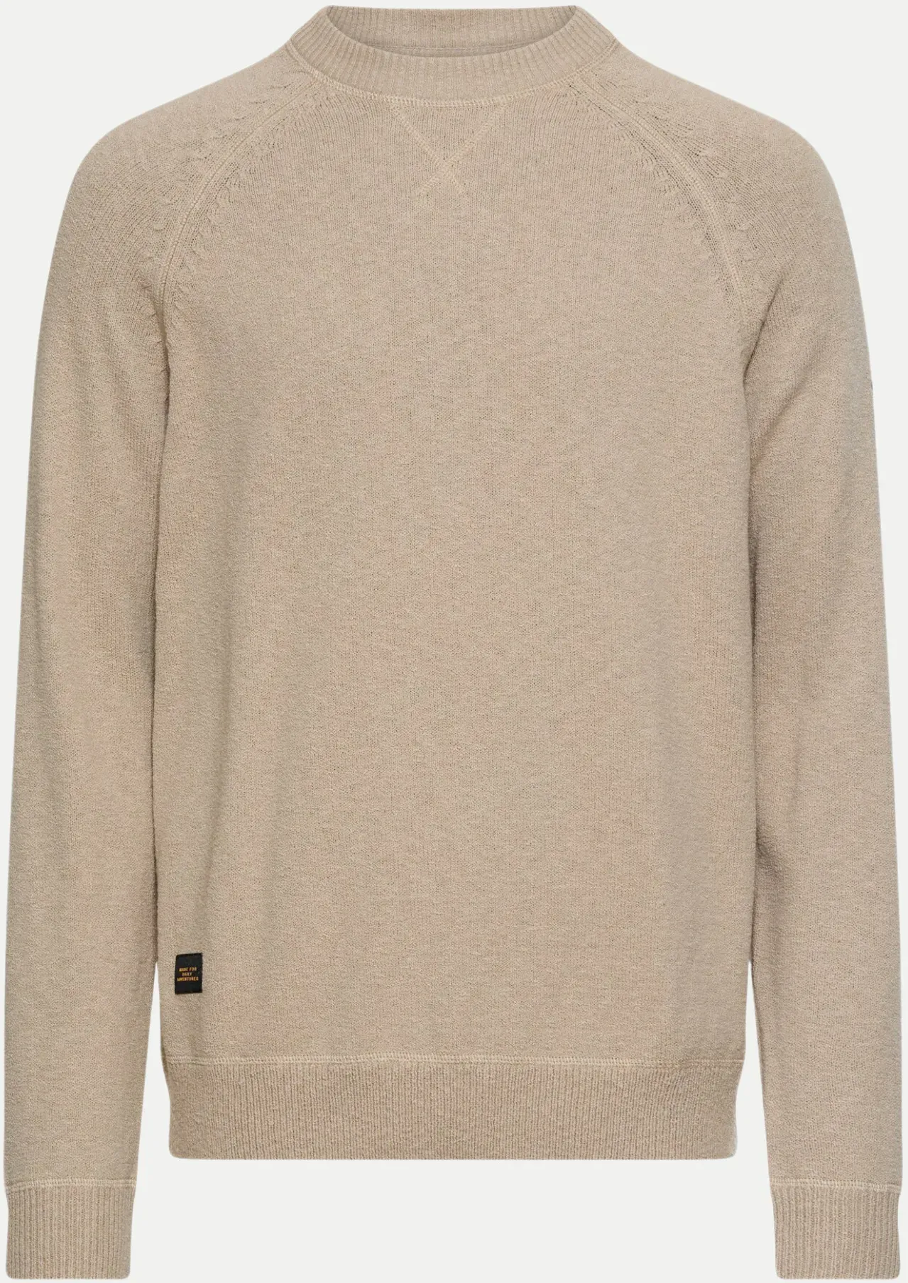Regular-Fit Strickpullover Beige L