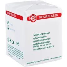 NOBAMED MULLKOMPRESSE 20X20CM 8FACH