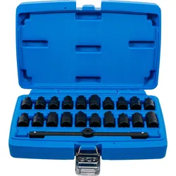 BGS Ölwannen-Spezial-Einsatz-Satz | Antrieb Innenvierkant 10 mm (3/8"") | 21-tlg.
