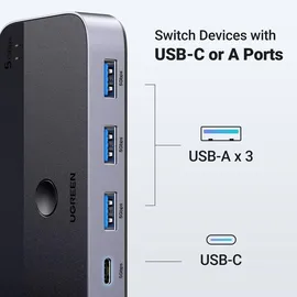 UGREEN USB 3.0 Sharing Switch 2-in-4