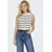 Only ONLMAJLI S/L Top Knt Noos Schwarz/Weiß M