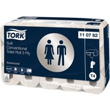 Tork Toilettenpapier Advanced · 110782 3-lagig,Dekorprägung TORK