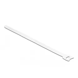 Delock Kabelbinder - 25 cm - weiß (Packung