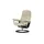 Stressless Relaxsessel Leder 91 x 102 x 79 cm creme mit Hocker