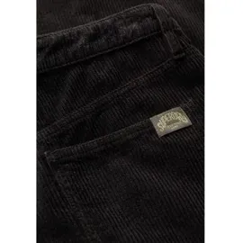 Superdry Cordhose Mitteltailliert Weites Bein Schwarz 28/30