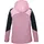 KILLTEC Mädchen Funktionsjacke ist wasserdicht/Regenjacke mit Kapuze KOS 150 GRLS JCKT, rosenholz, 164,