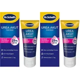 Dr. Scholl's 25% Urea Akut-Fußcreme für extrem trockene und raue Haut – 60 ml, sichtbare Ergebnisse nach 1 Tag, klinisch erwiesen zur Reparatur trockener, rissiger Fersen, dermatologisch getestete