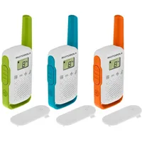 Motorola Talkabout T42 grün / blau /orange 3 Einheiten