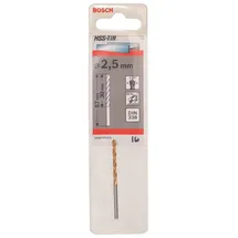 Bosch Metallbohrer HSS-TiN DIN 338 2,5 x 30 x 57 mm