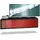 Vladon Lana Lowboard 120 x 29 x 37 cm Schwarz matt/Bordeaux Hochglanz MDF/Spanplatte