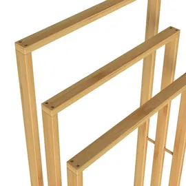 CASARIA CASARIA® 2er Set Handtuchhalter Bambus Handtuchständer Freistehend