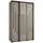 möbel kryspol Schwebetürenschrank Dakota 150 x 235,2 x 60 cm Schwarz