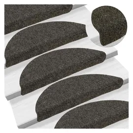 vidaXL Stufenmatte 56 x 17 cm Anthrazit