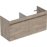 Geberit Renova Plan Unterschrank für Doppelwaschtisch mit 2 Schubladen, 122,1x60,6x44,6cm, 501912, 501912JR1