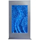 Xlmoebel Zimmerbrunnen Neu 40x70cm LED Wasserwand Wanddekoration mit Wasserblasen-Effekt, (Water Wall), Hergestellt in Europa weiß