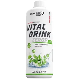 Best Body Nutrition Low Carb Vital Drink Waldmeister 1000 ml