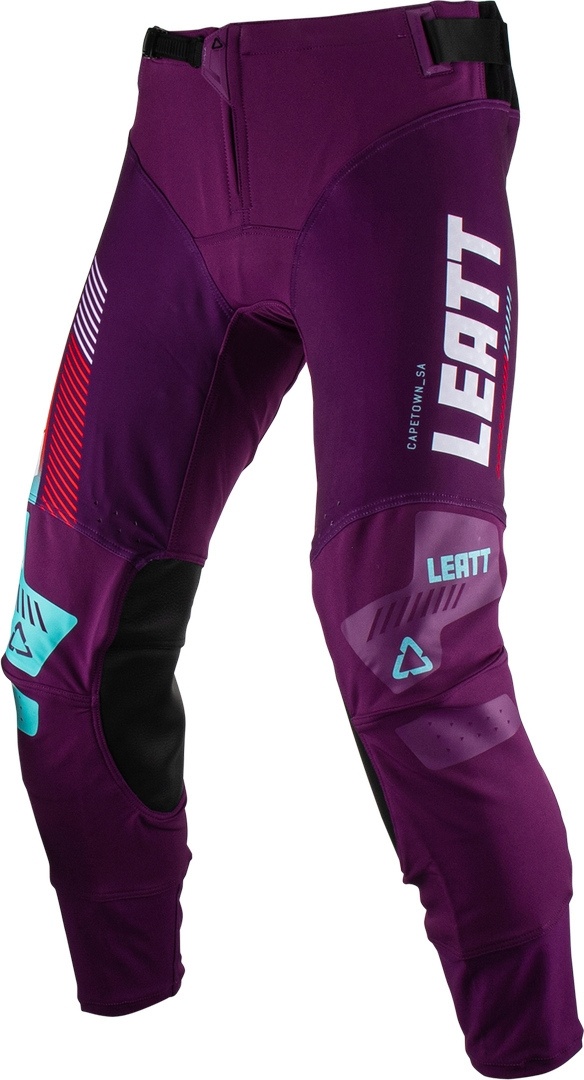 Leatt 5.5 IKS Contrast Motorcross broek, donkerrood, S Voorman