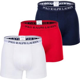 Ralph Lauren Classic Trunk red/white/cruise nvy S 3er Pack