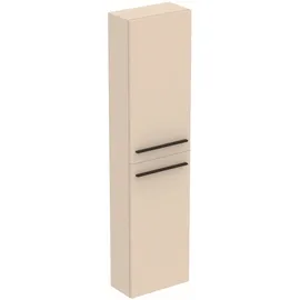 Ideal Standard i.life S Hochschrank 40 x 21 x 160 cm Sandbeige Glas/Holz