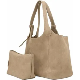 Nero Giardini Schultertasche Leder Beige