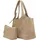 Nero Giardini Schultertasche Leder Beige