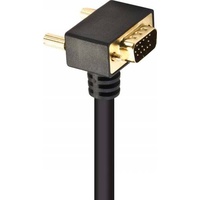 Kindermann Videokabel-Adapter 0,35 m VGA (D-Sub) Schwarz