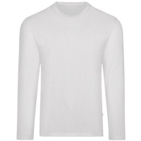 Trigema T-Shirt » Langarmshirt aus 100% Baumwolle«, (1 tlg.), Gr. XS, weiss, , 442827-XS