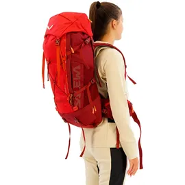 Salewa Alptrek 38 Wanderrucksack (Größe 38L, rot)