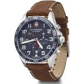 Victorinox Fieldforce Chronograph Herrenuhr Ø Braun/Blau