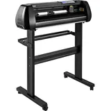 Vevor Schneideplotter 780 mm Schnittbreite Plottermaschine, 10 - 800 mm / s Folienschneider, 3 Klingen Folienplotter Cutting Plotter Foliendrucker mit Signmaster Software für Schilder Dekorationen