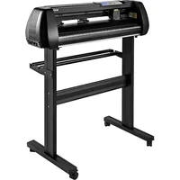 Vevor Schneideplotter 780 mm Schnittbreite Plottermaschine, 10 - 800 mm / s Folienschneider, 3 Klingen Folienplotter Cutting Plotter Foliendrucker mit Signmaster Software für Schilder Dekorationen